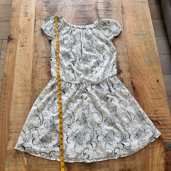 Alice + Olivia Janelle Embroidered Silk Mini Cram Black Dress Size 6 - Picture 9 of 16